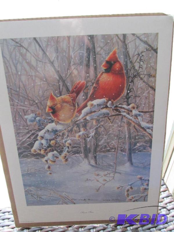 lot 193 image: Bird Print by Wanda Mumm