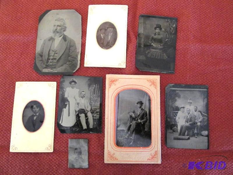 lot 198 image: Antique Photos Tin Type