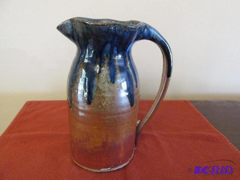 lot 39 image: Hand Crafted Pottery - Pitcher