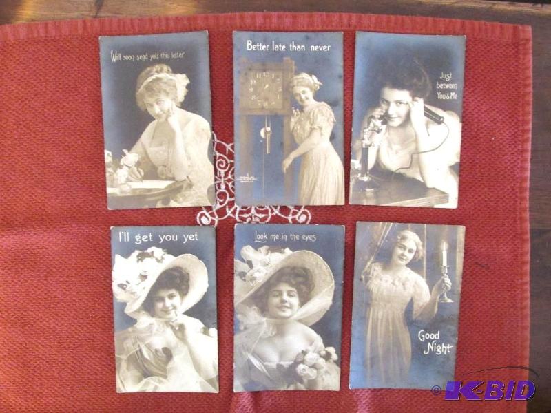 lot 44 image: Post Cards that are a bit Suggestive