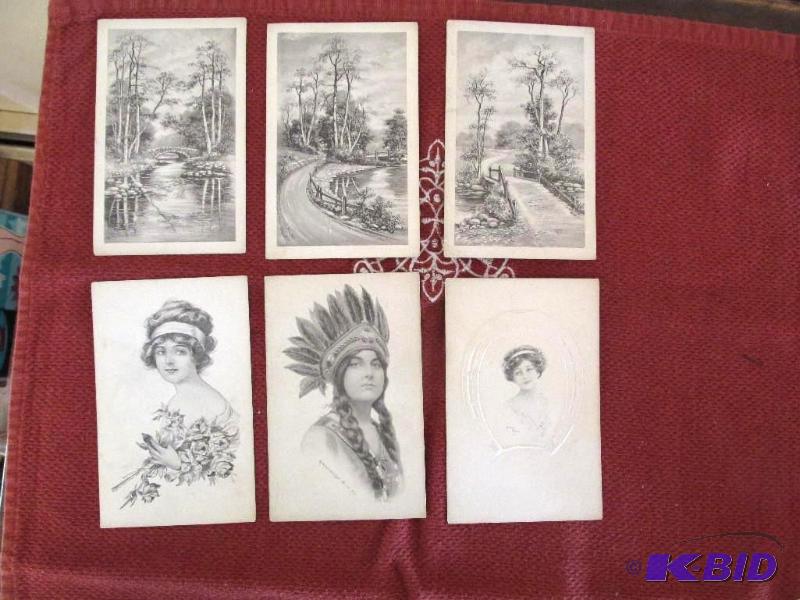 lot 45 image: Vintage Post Cards