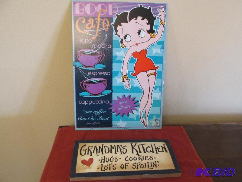 lot 50 image: Spiff Up Your Home with Betty Boop ....and some HUGS