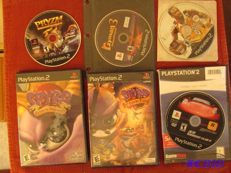 lot 92 image: 6 PlayStation Games