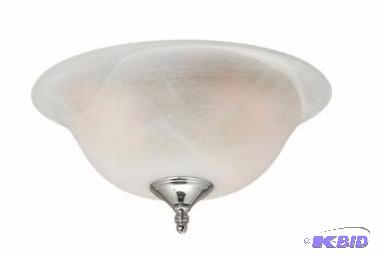 Hunter 2 Light Swirled Marble Dual-use Ceiling Fan Light Kit.  New in Box.  All There.