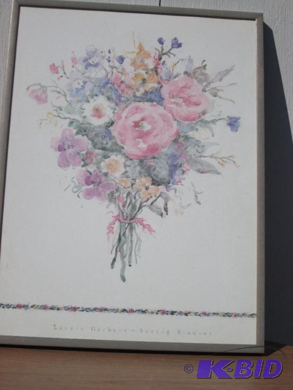 lot 52 image: Framed art measures 26 x 35 inches...