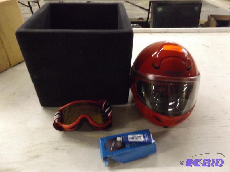 Nolan Helmet and Smith Goggles...