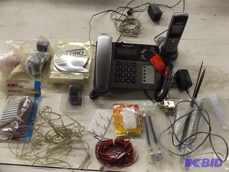 Misc phone cords, cables...