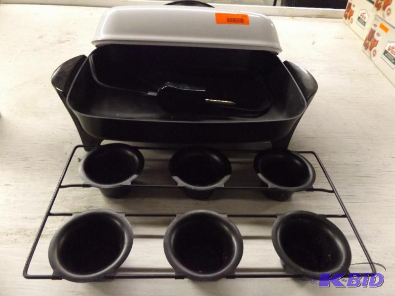 Presto Electric frying pan, 6 place muffin ma...