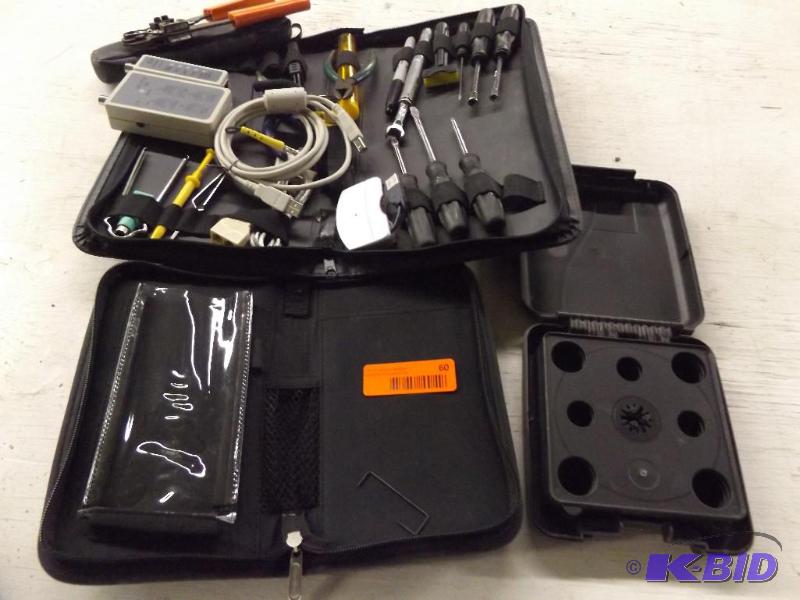 Small tool set, Network cable tester, hot glu...