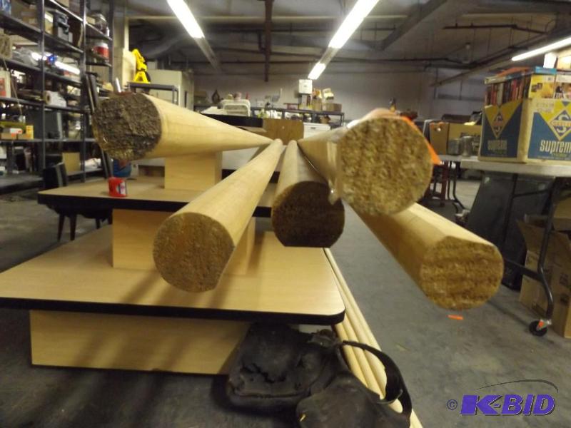 Five  14 foot Pine Railings...
