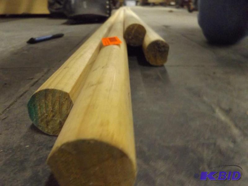 Four  14 foot Pine Railings...