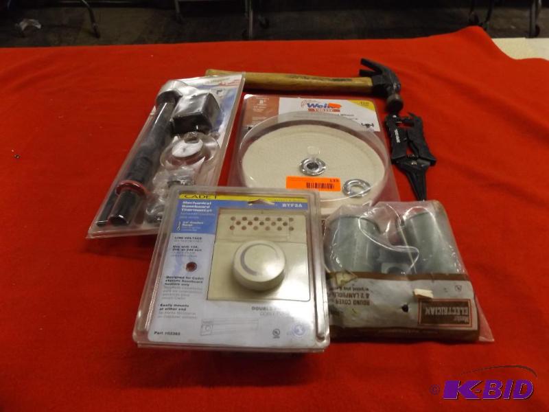 Hammer, Spiral Sewn Buffing Wheel, Euro-Tool,...