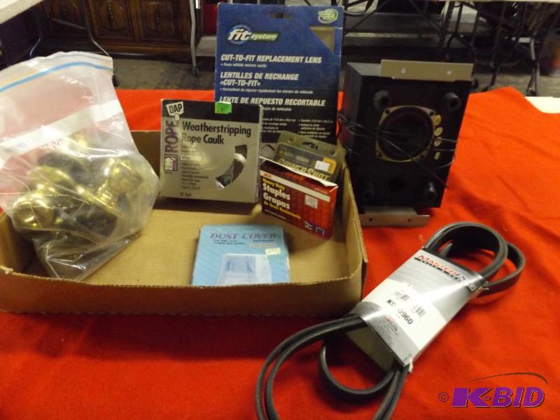 Weatherstripping, door handles, dust cover, s...