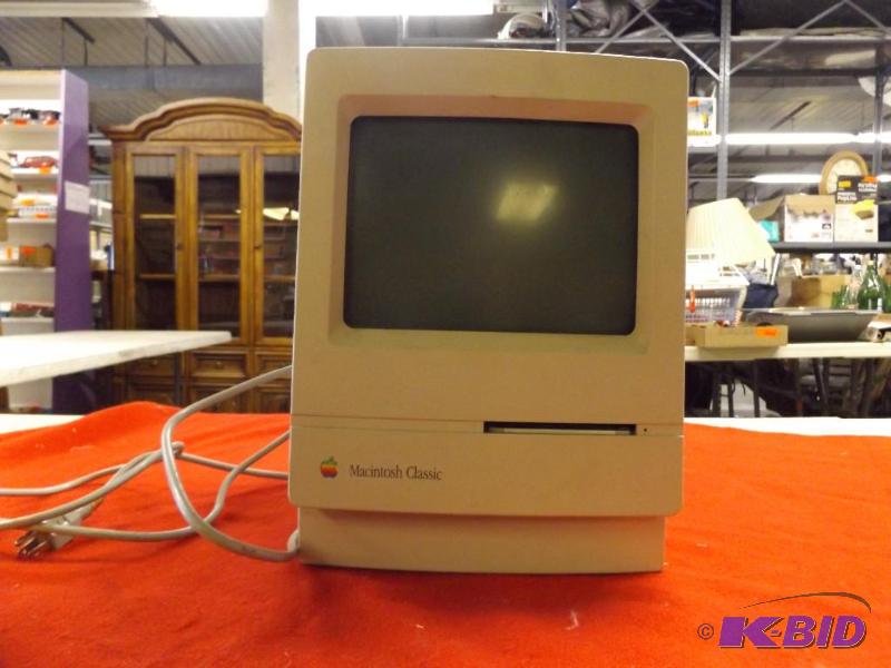 Old Apple McIntosh Classic Computer, 1991...