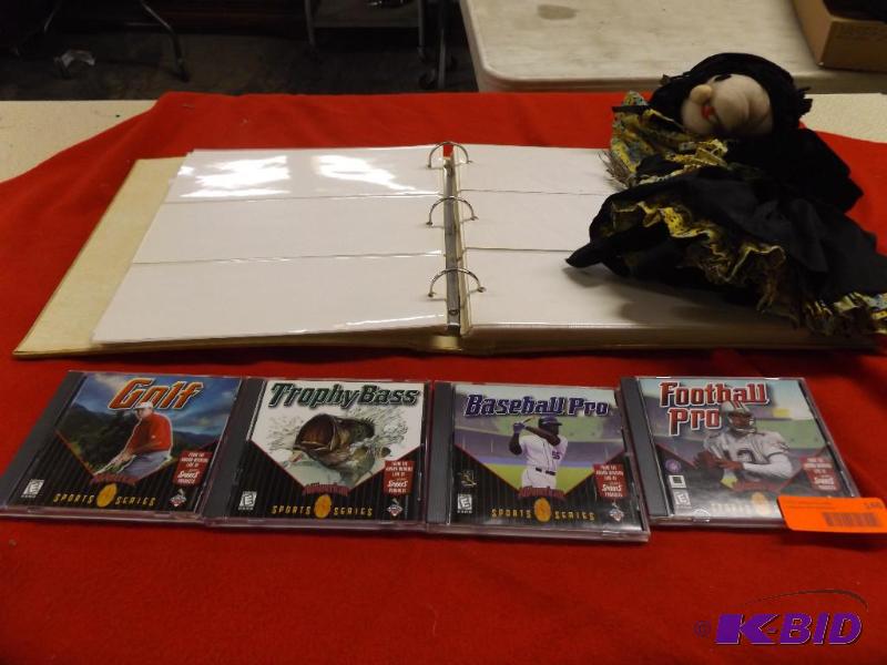 4 computer games, Photo Album, halloween witc...