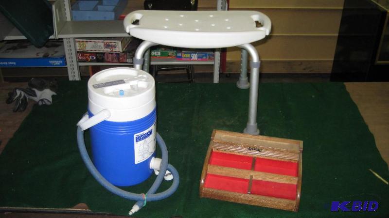 Shower Stool, CryoCuff Aircast for cold and ...