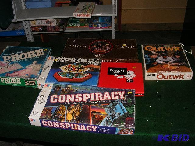 Games, Conspiracy, Outwit, High Hand, Probe, ...