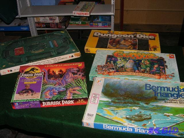 Games, Bermuda Triangle, Dungeon Dice, and Ju...