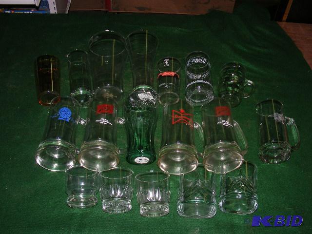 Lot of Beer Glasses...