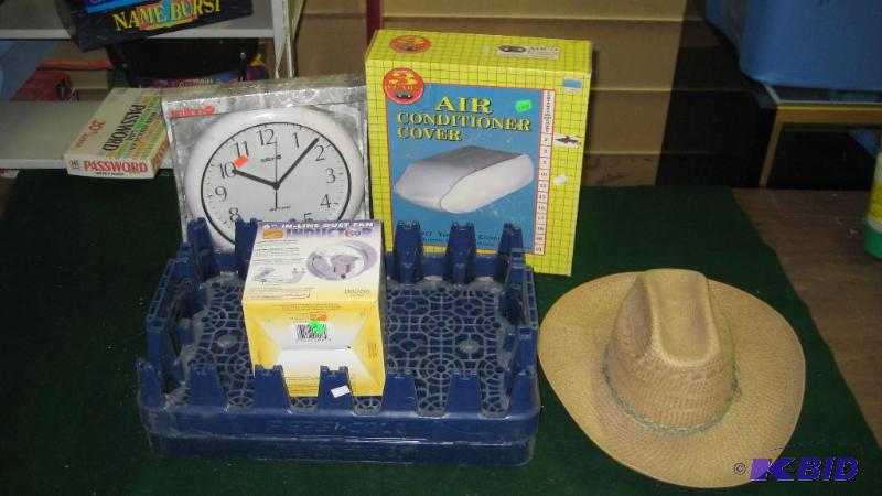 Air Conditioner Cover, CLock, 2 bottle racks,...