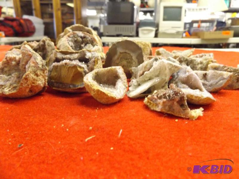 Broken open Geodes...