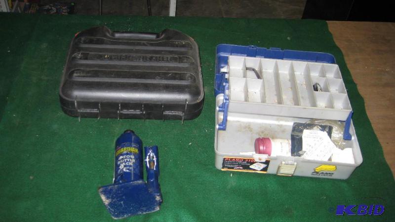 Tackle Box, Black &amp Decker hard sided cas...