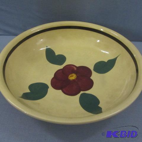 lot 19 image: Watt Ware Spaghetti Bowl