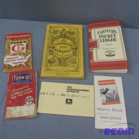 lot 41 image: Farmers Pocket Ledgers