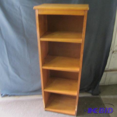 lot 54 image: Wooden Bookshelf