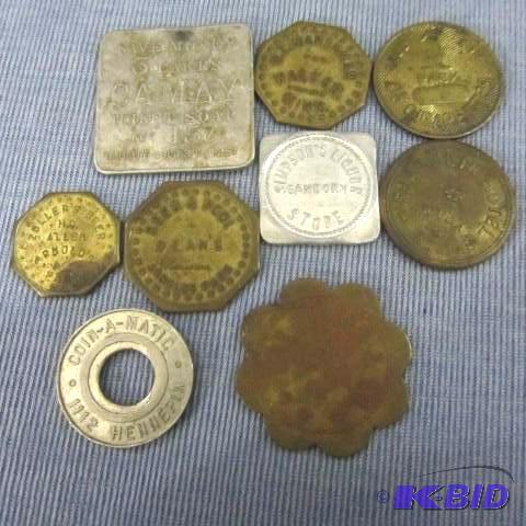 lot 71 image: Vintage General Store Tokens
