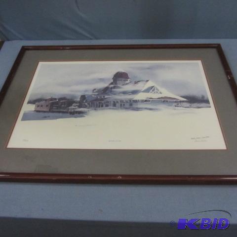 lot 80 image: Winter Winds by Dave Riebe