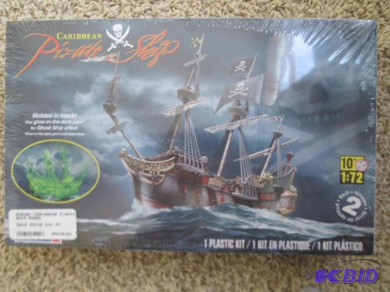 lot 17 image: Revell Caribbean Pirate Ship model kit...