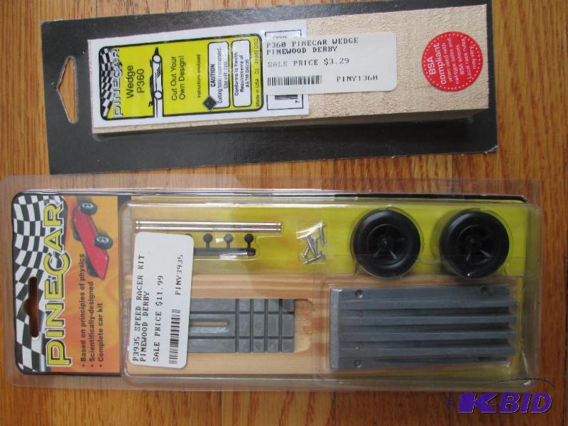 lot 24 image: Pinecar P360 wedge and Pinecar wedge kit with...