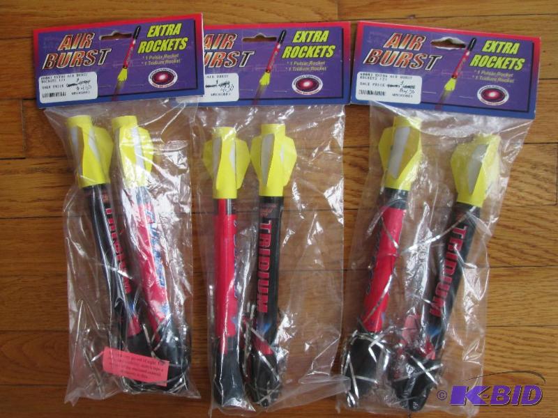 lot 72 image: Air Burst extra rockets, 6 total...