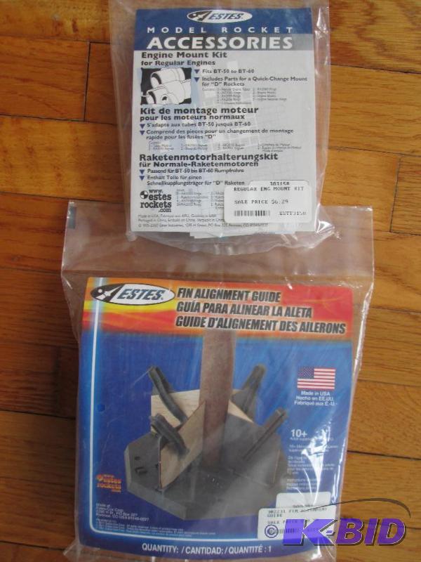lot 73 image: BT 50 and 60 engine mount kit and fin alignme...