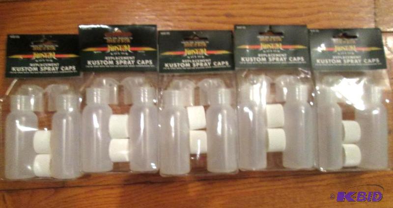 lot 93 image: Lot of replacement Kustom Spray caps for the ...