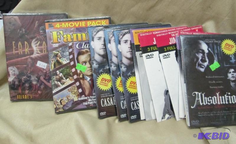 Qty 14 Absolution, Flash Gordon, Jim Bowie, C...