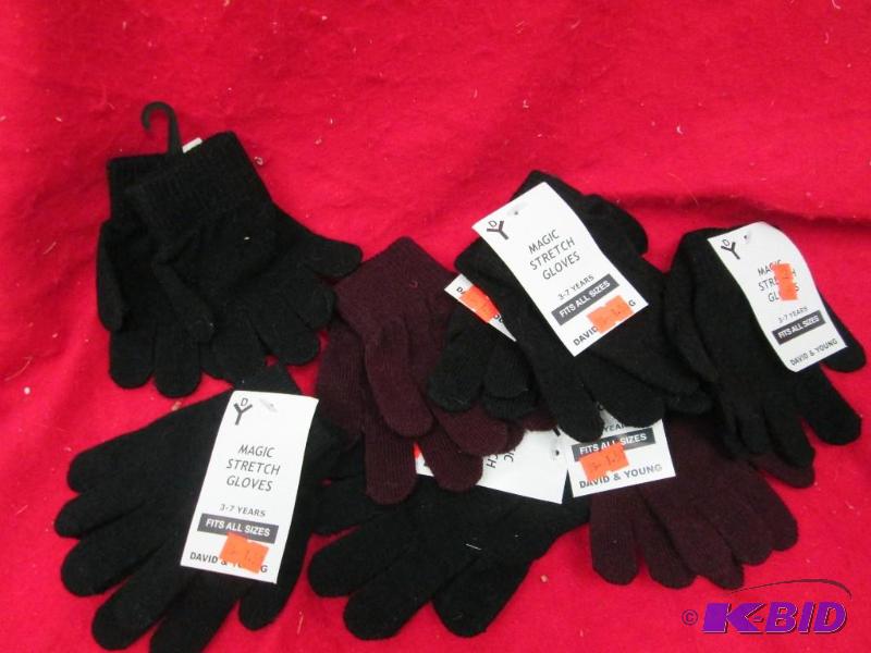 Qty 8 pairs of David and Young magic stretch ...