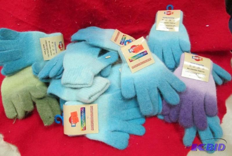 Qty 20 HZT Advanced rabbits woolen gloves...