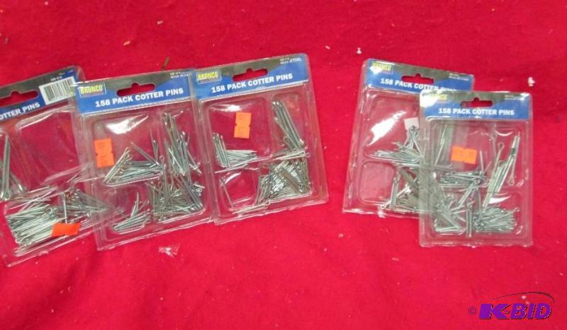 Qty 5 158 pack cotter pins...
