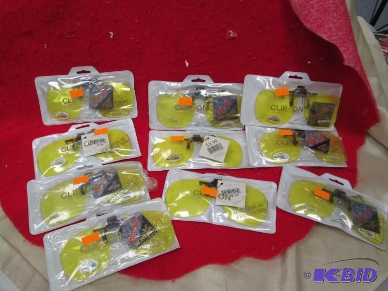 Qty 10 Clip-ons Maximum UV protection they ar...