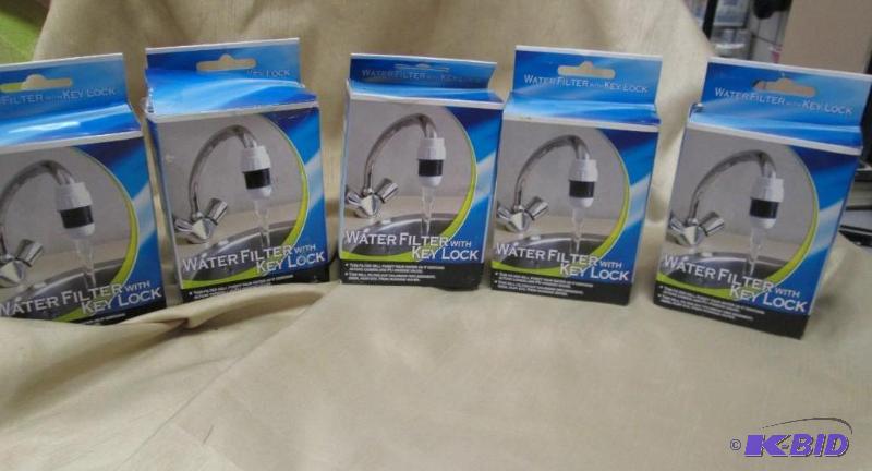 Qty 5 Water Filter with key lock...
