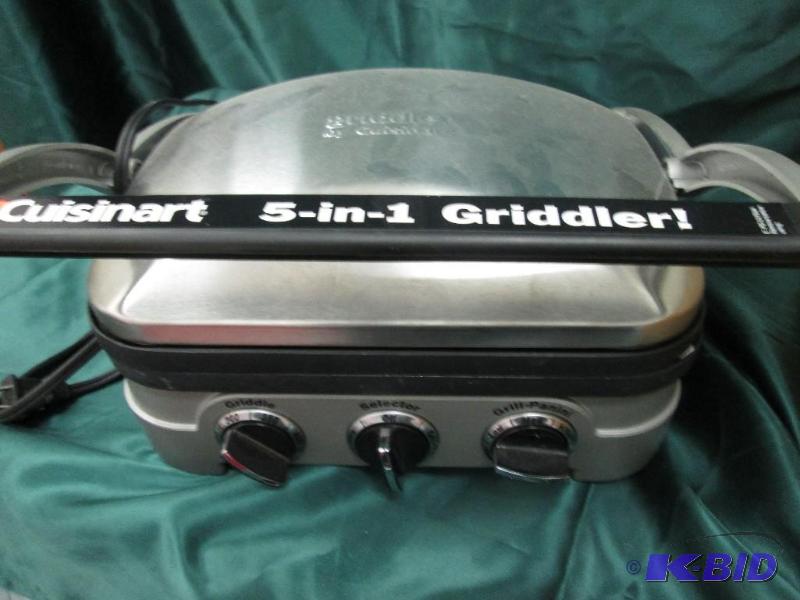 cuisinart 5 in 1 griddle new...