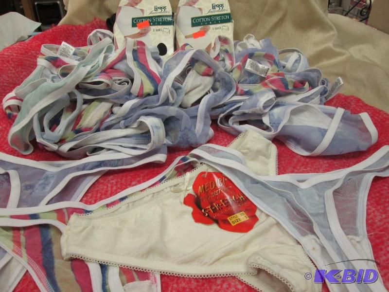 size 5 ladies panties various colors...