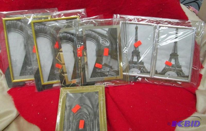 Assortment of picture frames size 4 X 6 and 5...