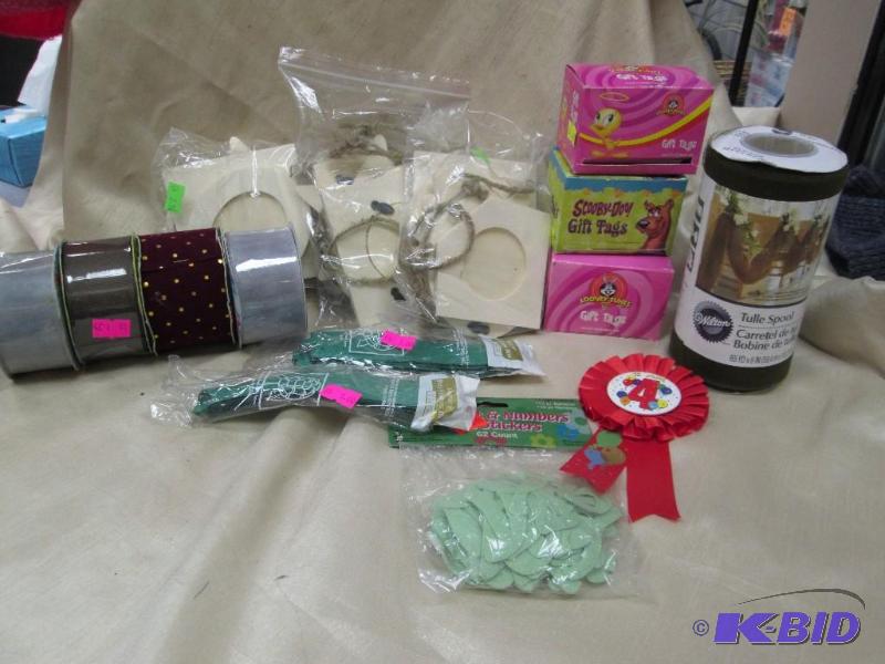 Gift tags, Wilton Tulle spool Brown, wide rib...