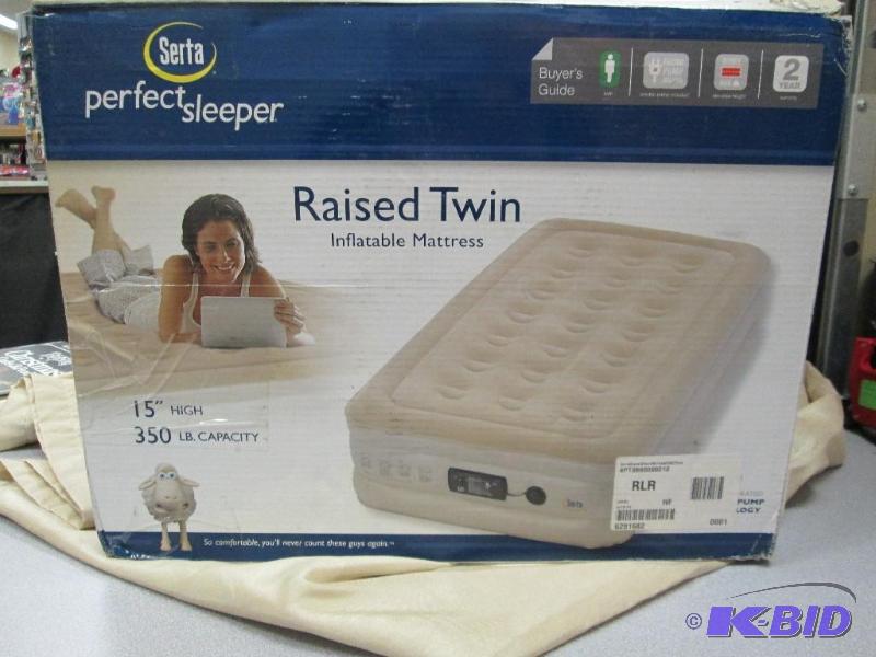 Serta perfect sleeper Raised Twin Inflatable ...