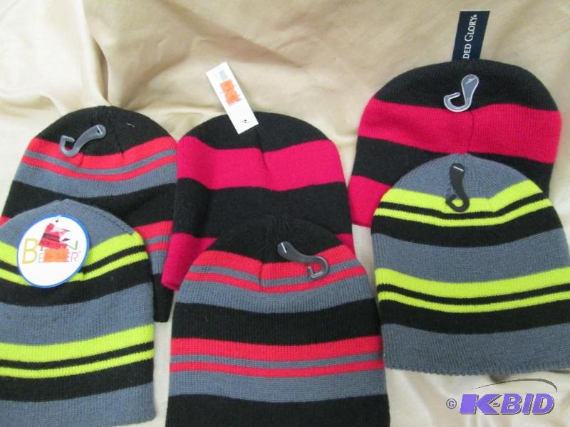 Qty 6 Ben Berger hats and Faded glory hats in...