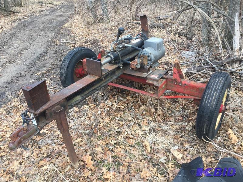 lot 13 image: 240 V Heavy Duty Log Splitter...
