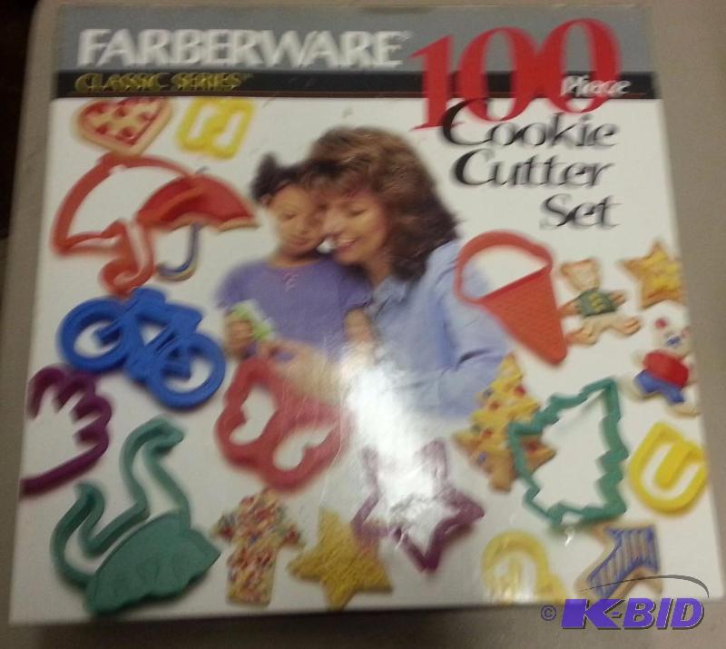 Farberware 100 piece Cookie Cutter Set...